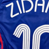 2006/07 France Zidane #10 Home Shirt (L) Adidas
