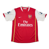 2006/08 Arsenal Fabregas #4 Home Shirt (L) Nike