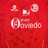 2011/12 Juan Aurich #15 *Squad Signed* Home Shirt (L) Walon