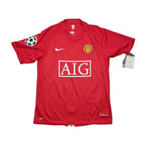2007/09 Manchester United Ronaldo #7 *BNWT* C/L Home Shirt (S) Nike