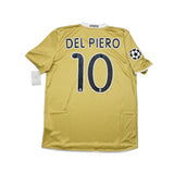 2008/09 Juventus Del Piero #10 C/L *BNWT* Away Shirt (L) Nike