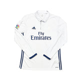 2016/17 Real Madrid L/S Home Shirt (L) Adidas