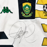 1998 South Africa *Quinton Fortune Signed* Home Shirt (M) Kappa