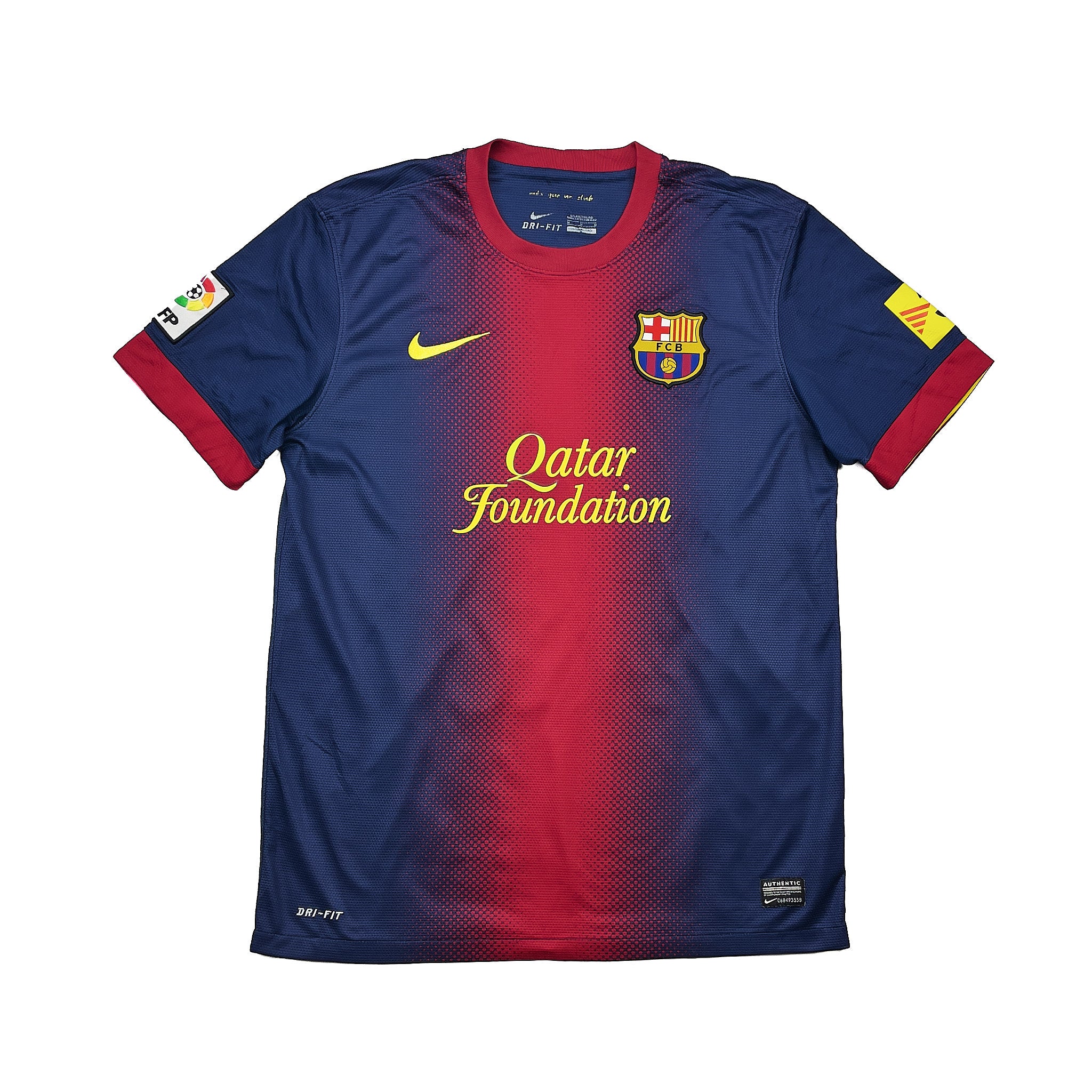 Iniesta Kit Small 2012/13 Barcelona Iniesta #8 Home Shirt (M) Nike – Cult Kits