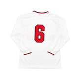1993/94 AC Milan Baresi #6 *Signed* L/S Away Shirt (L) Lotto