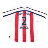 2000/01 Bayern Munich Sagnol #2 Away Shirt (XXL) Adidas