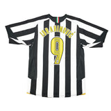 2005/06 Juventus Ibrahimovic #9 Home Shirt (L) Nike
