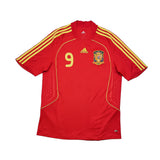 2007/09 Spain Torres #9 Home Shirt (L) Adidas