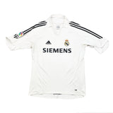 2005/06 Real Madrid Zidane #5 Home Shirt (M) Adidas