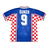 1998/01 Croatia Suker #9 Away Shirt (XL) Lotto