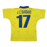 1996/98 Ecuador J.C Burbano #17 Home Shirt (L) Marathon