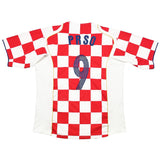2004/06 Croatia Prso #9 Home Shirt (XL) Nike