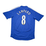 2006/08 Chelsea Lampard #8 Home Shirt (XL) Adidas