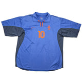 2000/02 Netherlands Bergkamp #10 Away Shirt (XL) Nike
