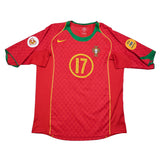 2004/06 Portugal C.Ronaldo #17 Home Shirt (L) Nike