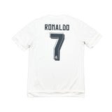 2015/16 Real Madrid Ronaldo #7 Home Shirt (M) Adidas