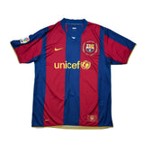 2007/08 Barcelona Ronaldinho #10 Home Shirt (L) Nike