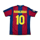 2007/08 Barcelona Ronaldinho #10 Home Shirt (L) Nike