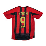 2004/05 AC Milan Inzaghi #9 *Player Issue* Home Shirt (M) Adidas