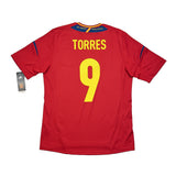 2011/12 Spain Torres #9 *BNWT* Home Shirt (M) Adidas