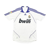 2007/08 Real Madrid Guti Haz #14 Home Shirt (M) Adidas