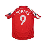2006/08 Liverpool Torres #9 C/L Home Shirt (M) Adidas