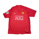 2007/09 Manchester United Ronaldo #7 C/L Home Shirt (L) Nike