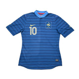 2012/13 France Benzema #10 Authentic Home Shirt (L) Nike