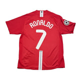 2007/09 Manchester United Ronaldo #7 C/L Home Shirt (L) Nike