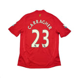 2008/10 Liverpool Carragher #23 Home Shirt (L) Adidas