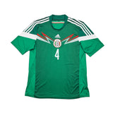 2014 Mexico R.Marquez #4 Home Shirt (L) Adidas