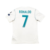2017/18 Real Madrid Ronaldo #7 C/L Final Home Shirt (M) Adidas