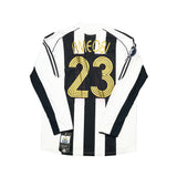 2005/07 Newcastle United Ameobi #23 *BNWT with Defects* L/S Home Shirt (L) Adidas
