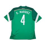 2014 Mexico R.Marquez #4 Home Shirt (L) Adidas