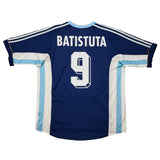 1998/99 Argentina Batistuta #9 Away Shirt (L) Adidas