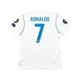 2017/18 Real Madrid Ronaldo #7 C/L Final Home Shirt (M) Adidas