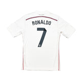2014/15 Real Madrid Ronaldo #7 Home Shirt (M) Adidas