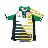 1998 South Africa *Quinton Fortune Signed* Home Shirt (M) Kappa