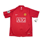 2007/09 Manchester United Ronaldo #7 *BNWT* C/L Home Shirt (M) Nike