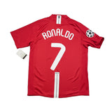 2007/09 Manchester United Ronaldo #7 *BNWT* C/L Home Shirt (M) Nike