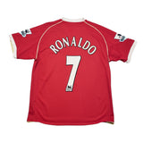 2006/07 Manchester United Ronaldo #7 Home Shirt (L) Nike