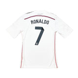 2014/15 Real Madrid Ronaldo #7 Home Shirt (M) Adidas