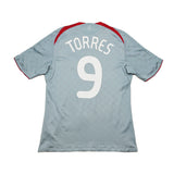 2008/09 Liverpool Torres #9 Away Shirt (M) Adidas