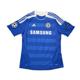 2011/12 Chelsea Drogba #11 C/L Home Shirt (M) Adidas