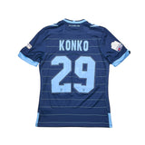 2013/14 Lazio Konko #29 *Match Issue* Third Shirt (M) Macron