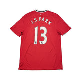 2011/12 Manchester United J S Park #13 Home Shirt (XL) Nike