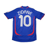 2006/07 France Zidane #10 Home Shirt (M) Adidas