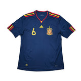 2010/11 Spain A.Iniesta #6 Away Shirt (XL) Adidas