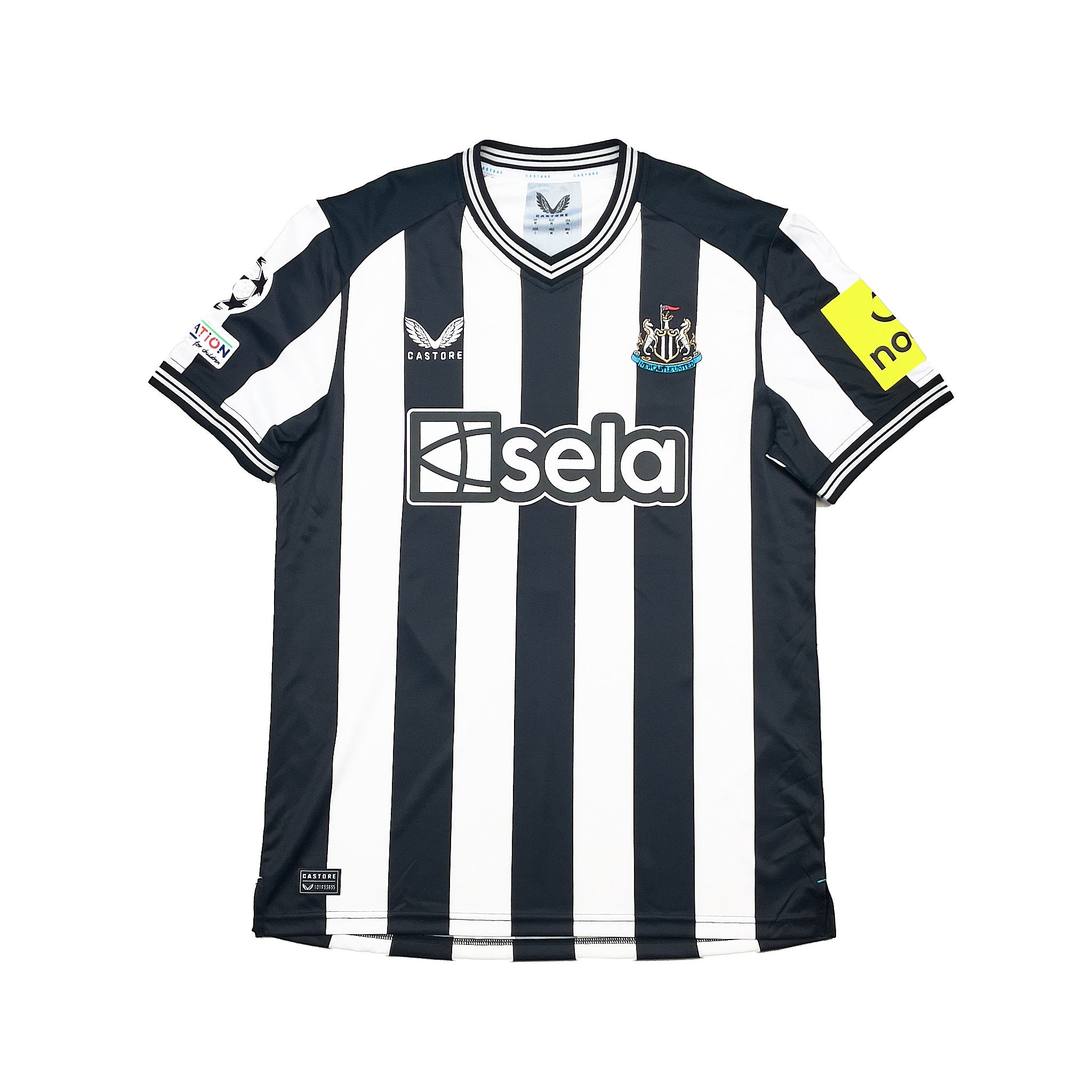 NEWCASTLE UNITED JOELINTON シャツ 7　正規品 2023/24 Newcastle United Joelinton #7 C/L *BNWOT* Home Shirt