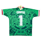 1998 Mexico Campos #1 *BNWT with Defects* Reissue Home Shirt (L) ABA Sport